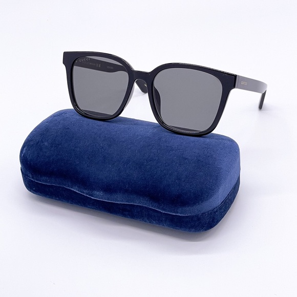 NEW GUCCI GG1346SK 001 UNISEX SUNGLASSES GUCCI BLACK - Picture 2 of 11